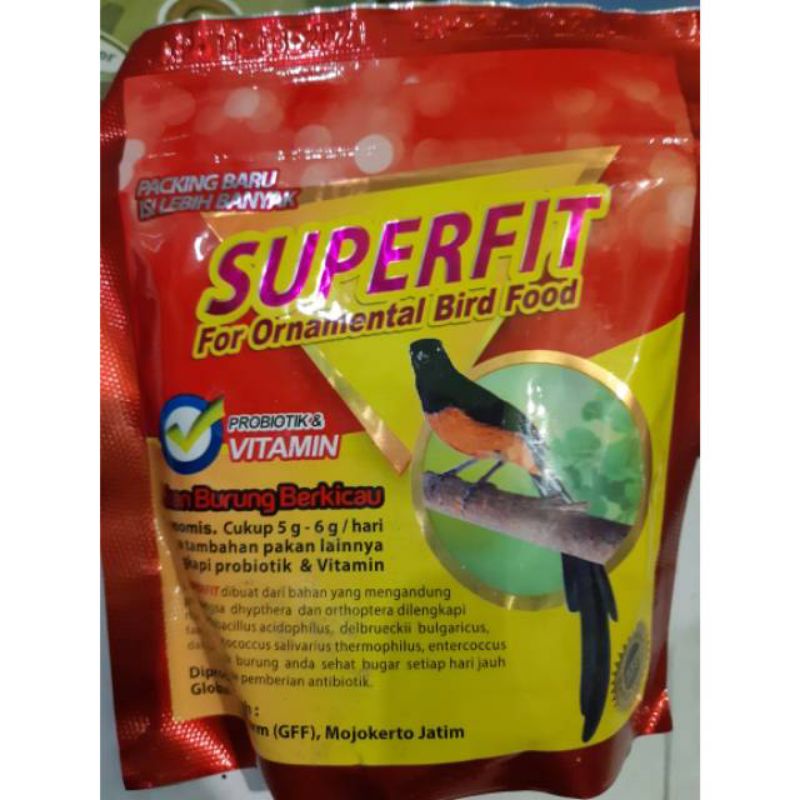 Superfit Red Voer Khusus Murai Kicau