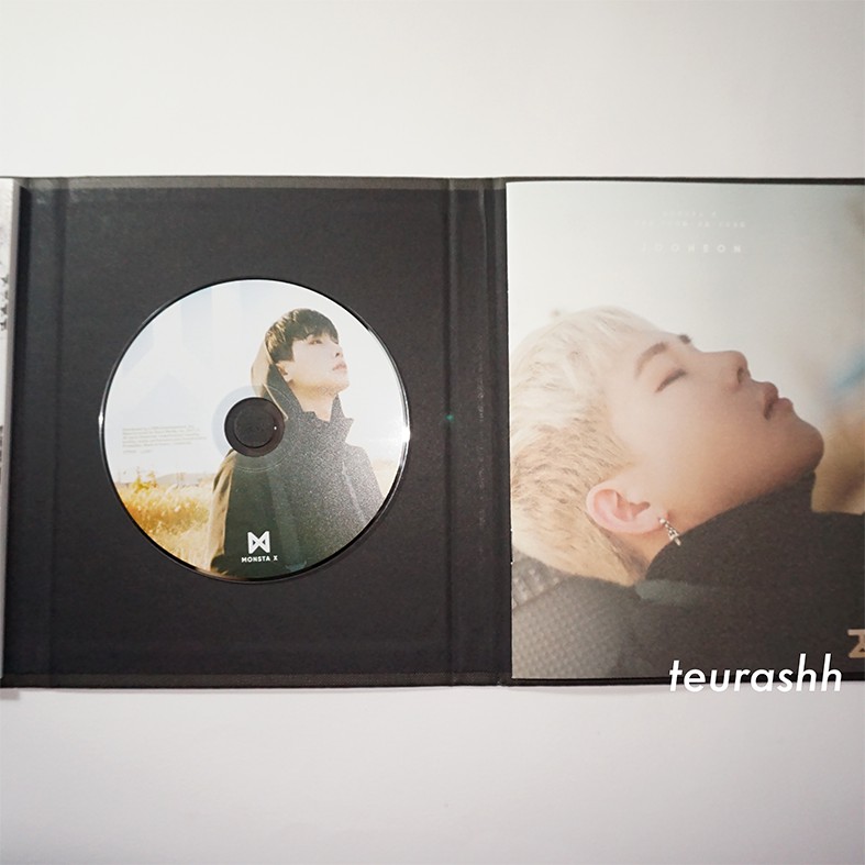 [UNSEALED] Monsta X - The Code (De: Code version) [Wonho CD Plate, Jooheon photobook)