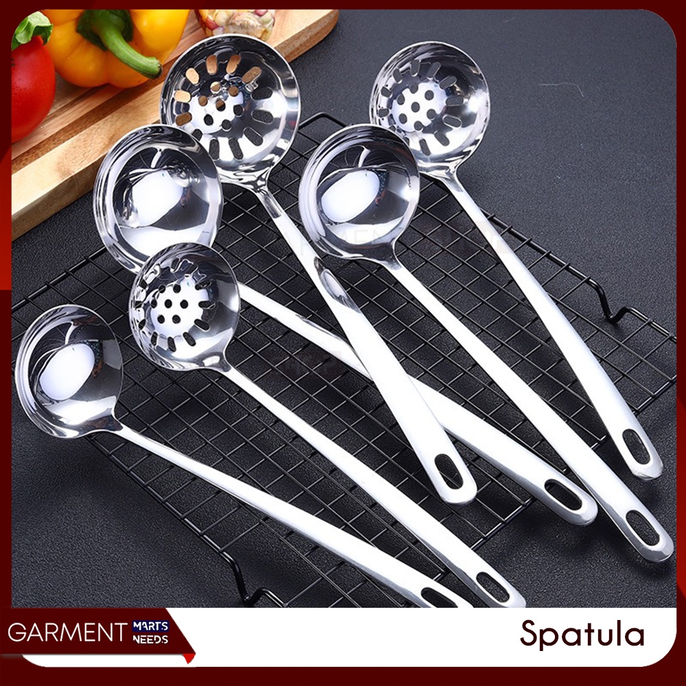 Centong Sayur Sendok Kuah Sup Alat Masak Stainless Steel Hot Pot Ladle Soup Anti Karat