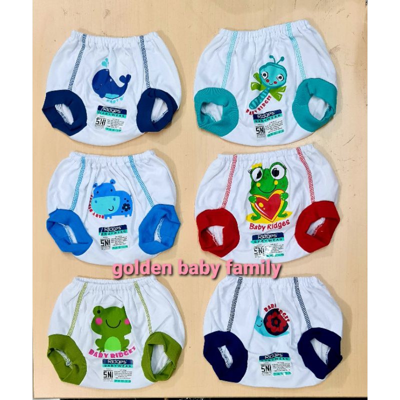 RIDGES 6 Pcs Celana Pop Newborn