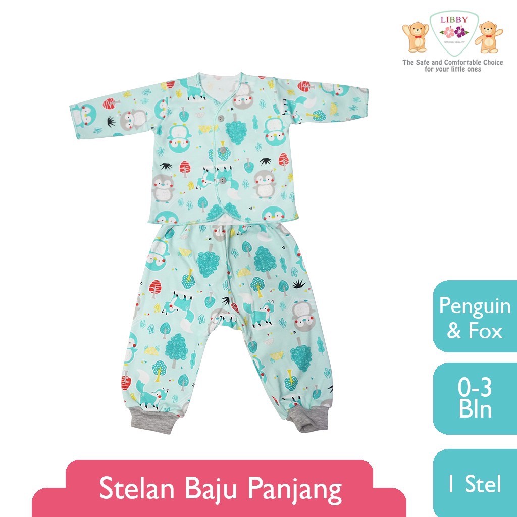 Libby Lullaby Baju Panjang &amp; Celana Panjang