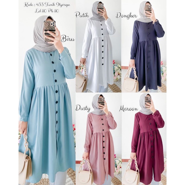 Tunik Itycrepe Ribyka - Ribyka 433