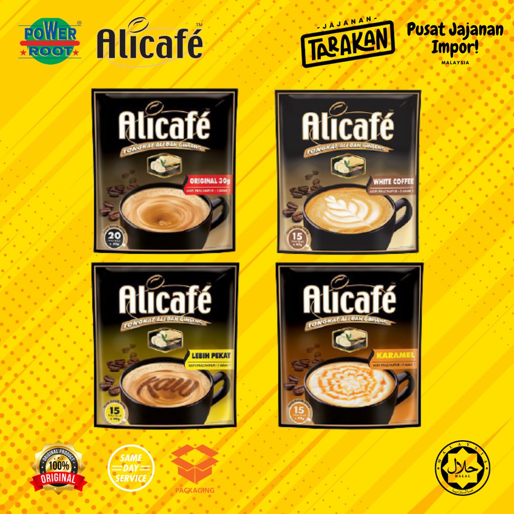 Alicafe Tongkat Ali & Ginseng 5 in 1 Malaysia