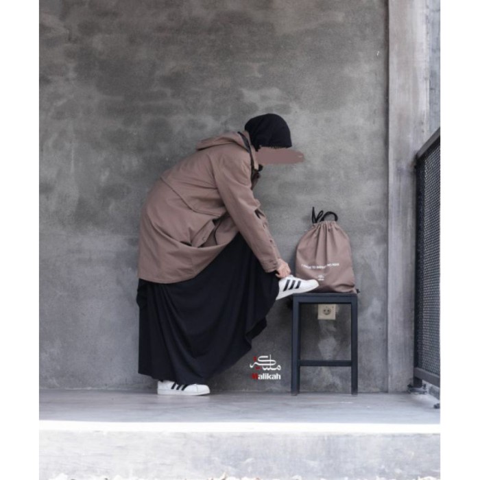 Terbaik Parka - Jaket Hoodie - Abaya Malikah