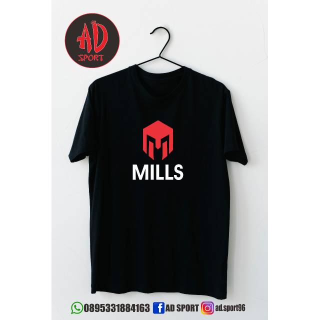 KAOS MILLS HITAM