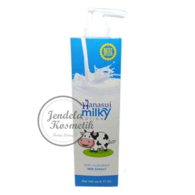 ⭐️ Jendela Kosmetik ⭐️ Hanasui Gluta Milky Lotion / Hanasui Milky / Body Lotion / Hanasui Body Lotion / Handbody Hanasui 12