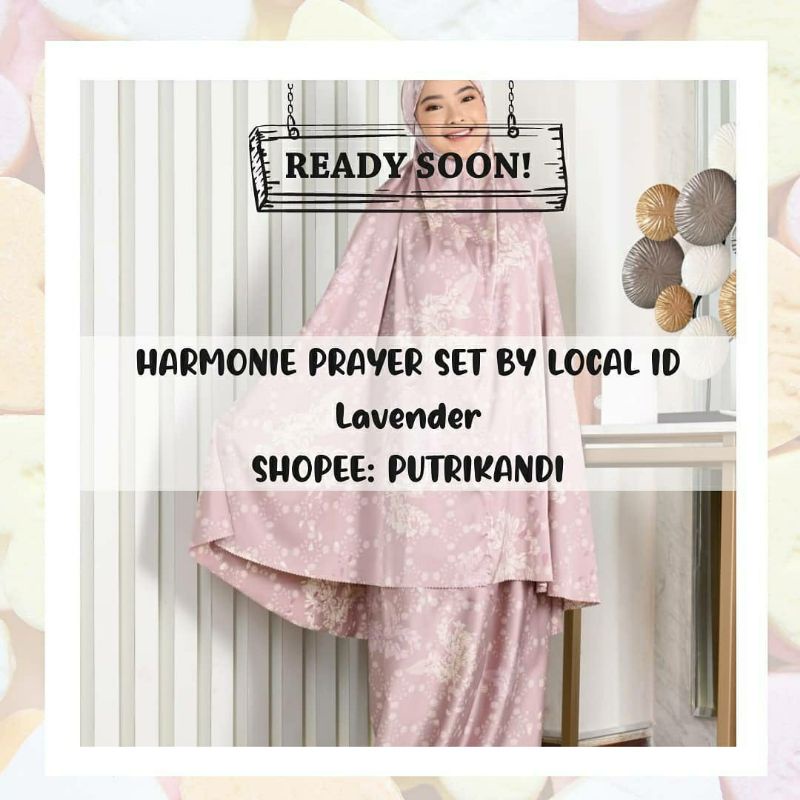 HARMONIE PRAYER SET LAVENDER BY LOCAL ID