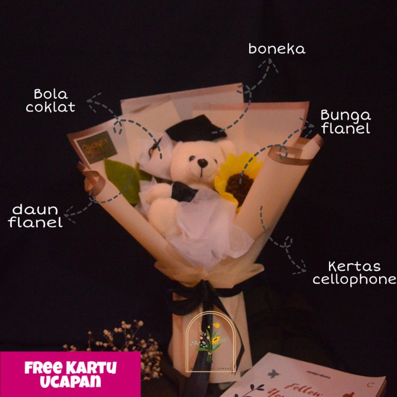 

BUKET BONEKA - BUKET WISUDA - SPECIAL TOGA WISUDA