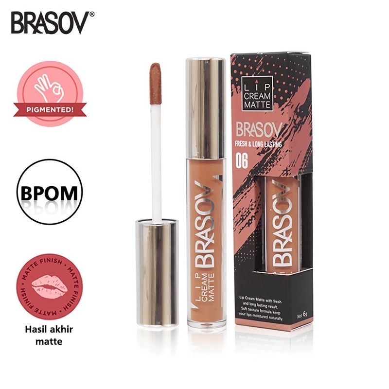 BRASOV LIP CREAM MATTE