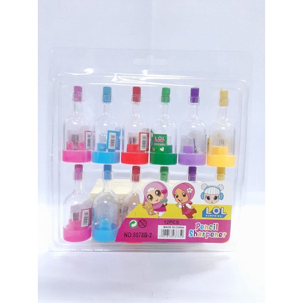 

Serutan Ulir Rautan Bentuk Karakter HIJAB LOL Botol Lucu Murah SL-6812-HL