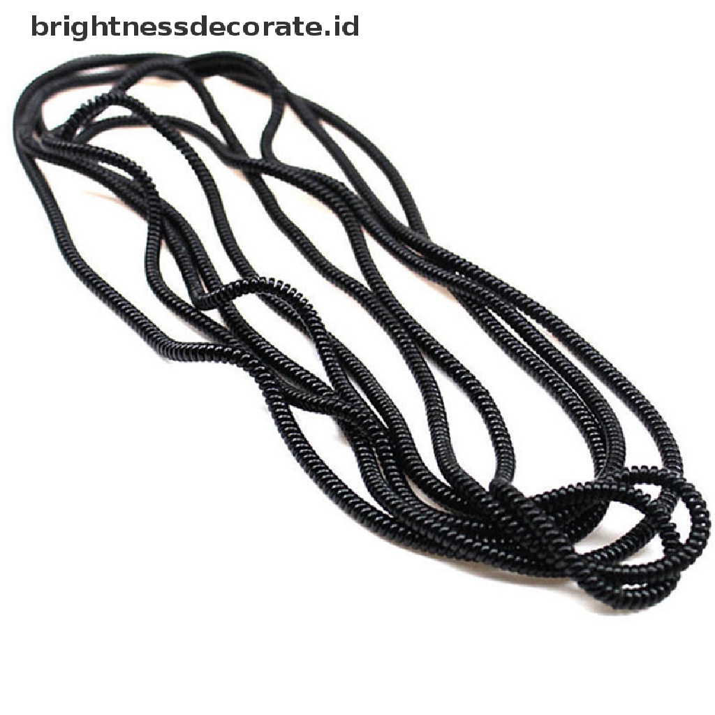 (birth) 10pcs Pelindung Kabel Data / Charger USB Bentuk Spiral DIY