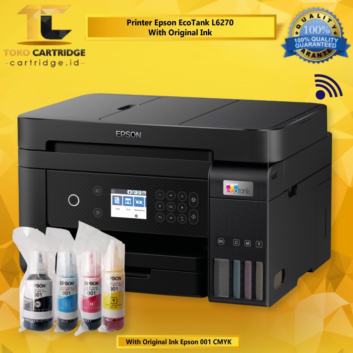 Printer Epson EcoTank L6270 L 6270 l6270  A4 Wi-Fi Duplex All In One Pengganti L6170