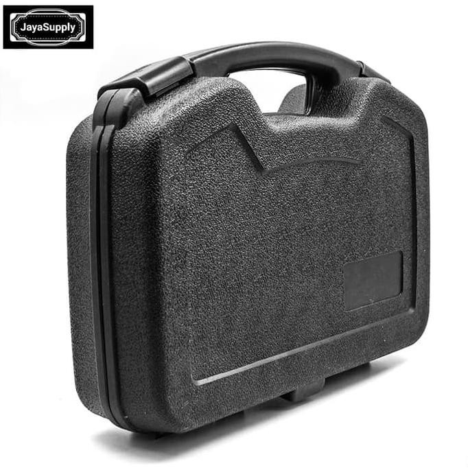 BARANG BARU Koper Pistol Hard Case Tas Hand Gun Box GBB Tactical Fiber Anti Pecah