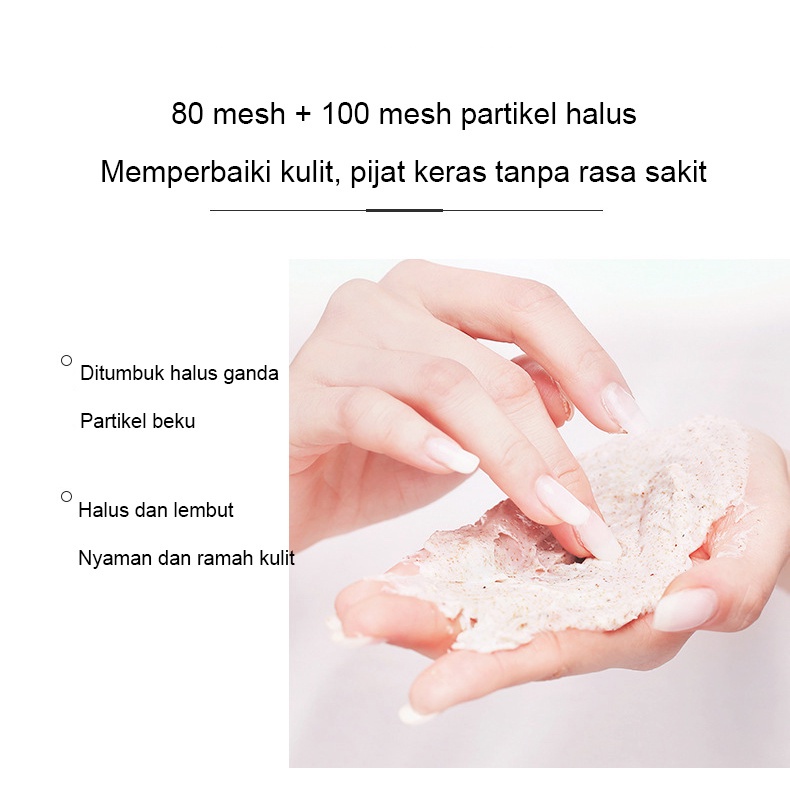 【O'RANNLE】Scrub Badan Membersihkan Seluruh Badan Menghilangkan Sel Mati Menghidrasi Dan Melembabkan Menghilangkan Kulit Mati Menghilangkan Lulur Tubuh  Lulur Pemutih Mandi Menghilangkan Sel Mati Pemutih Tubuh Menghilangkan Sel Mati Tubuh