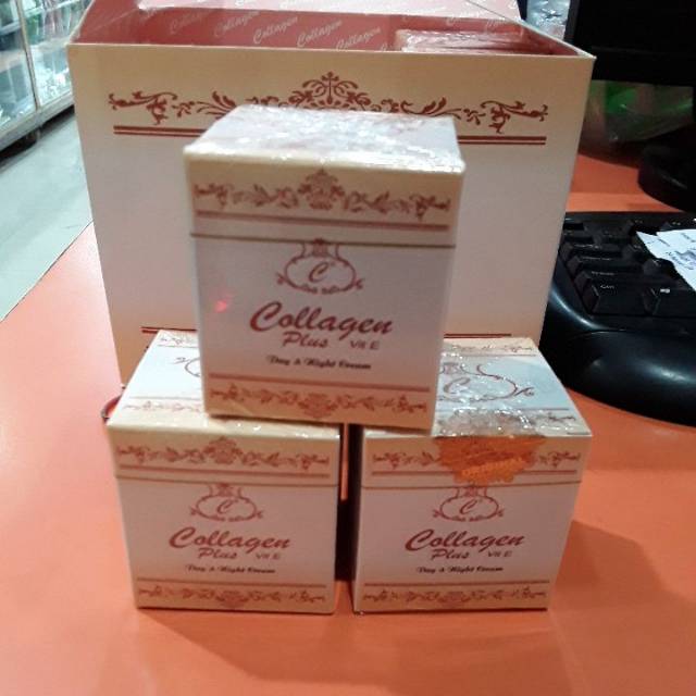 Cream collagen original / collagen siang malam