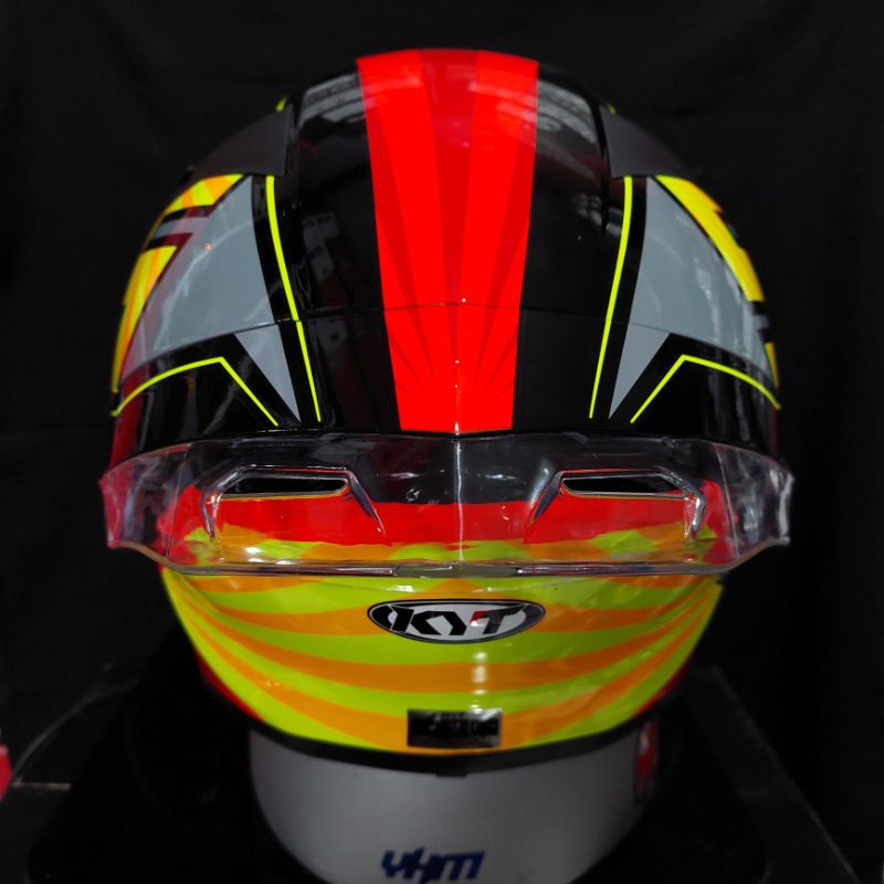 Spoiler KYT tt course 3D Gp Street Spoiler helm kyt tt course gp street