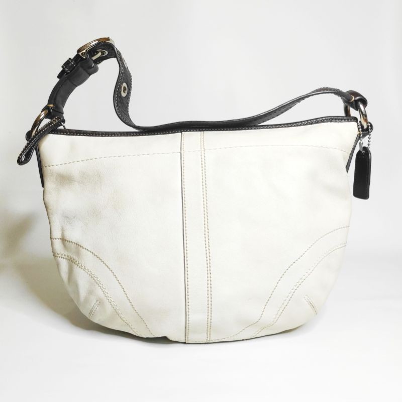 Coach Shoulder Bag Original Preloved (Tas) - White