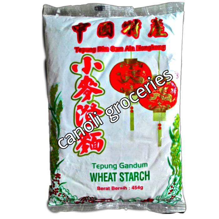 

Wheat Starch Lampion 454G- Tpg Gandum Lampion Tepung Dim Sum Tang Mien