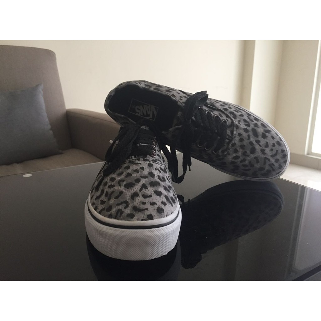 grey cheetah vans