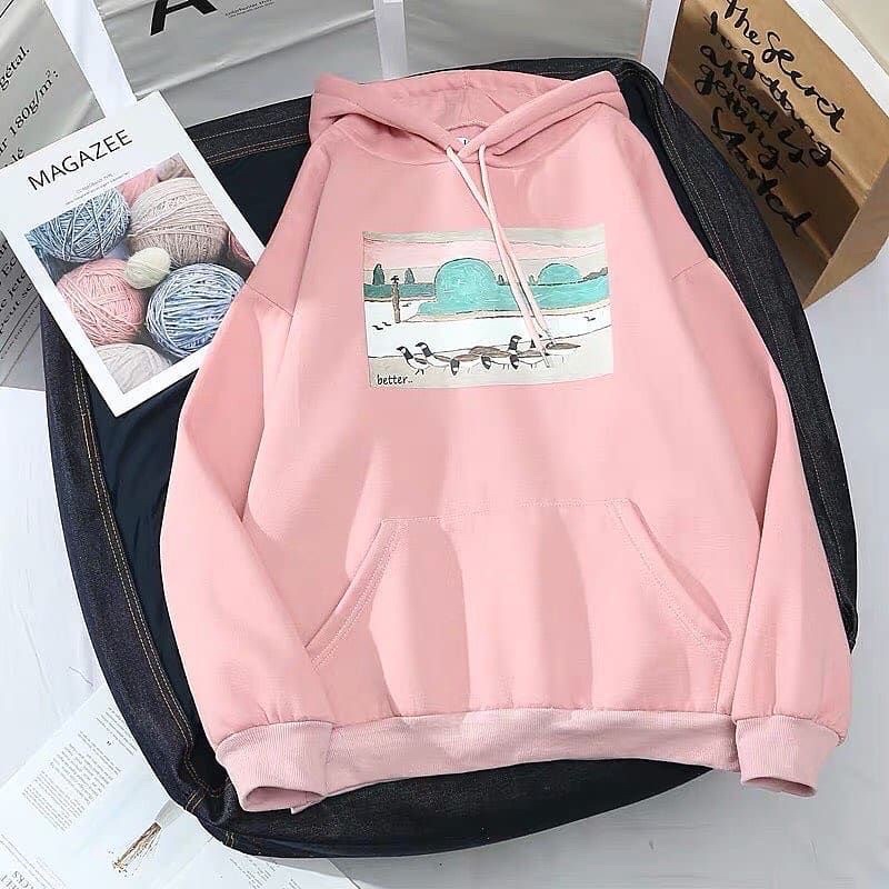 BETTER SWEATER HOODIE WANITA-2