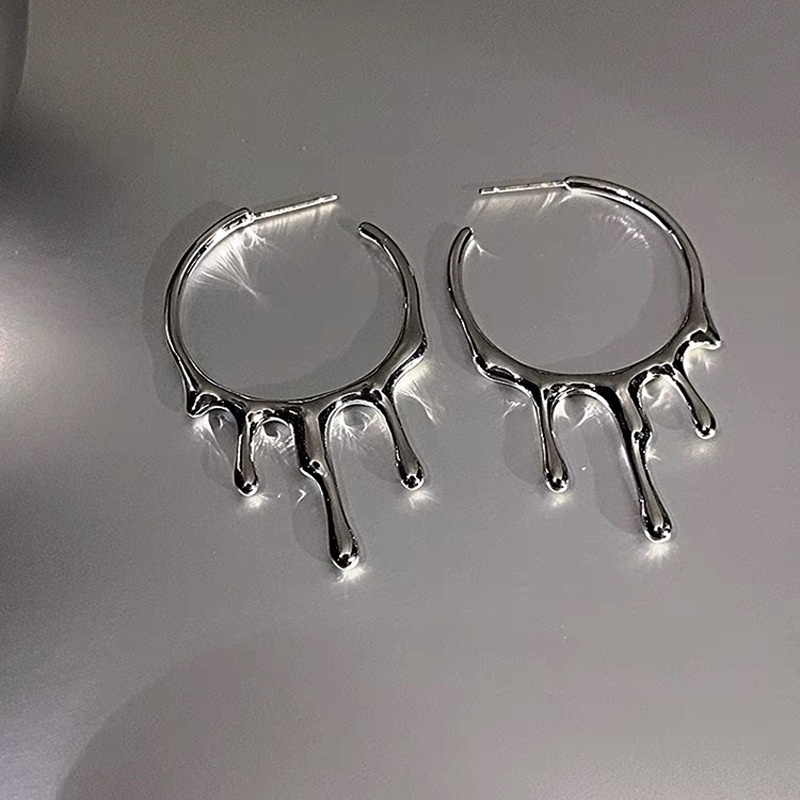 Anting Gantung Model Lava Drop Untuk Wanita