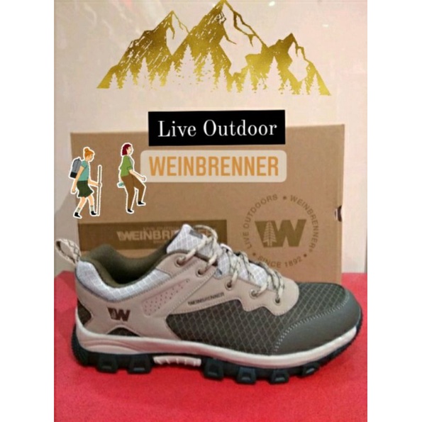 Sepatu Pria Gunung Weinbrenner Sepatu Outdoor Dan Hiking / Adventure / Tracking