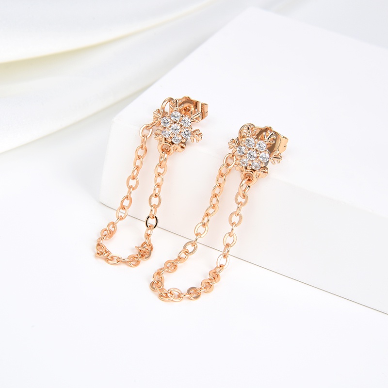 anting titanium wanita emas muda anti karat dewasa tusuk korea asli panjang dan luntur korea style selamanya dewasa 108e