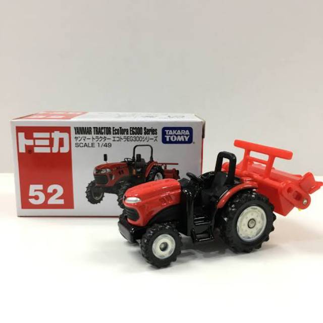 TOMICA YANMAR TRACTOR ECO TRA EG3000 SERIES #52 TAKARA TOMY DIECAST MOBIL TRAKTOR KENDARAAN PERTANIA