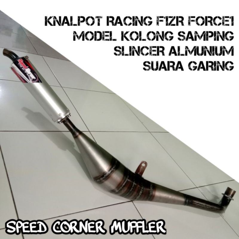 knalpot racing f1zr gembung samping balap