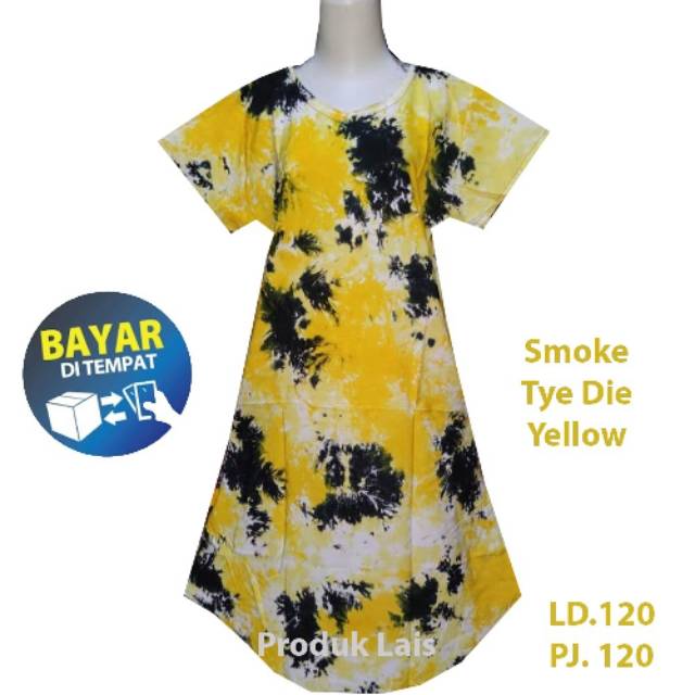 Daster Bali Smoke Tie Dye Super Jumbo