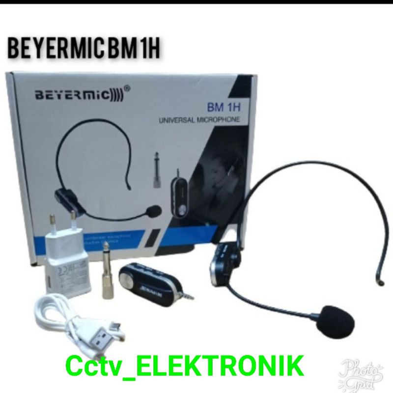 Microphone Wireless Beyermic Bm 1H Mic Wireless Bando Original
