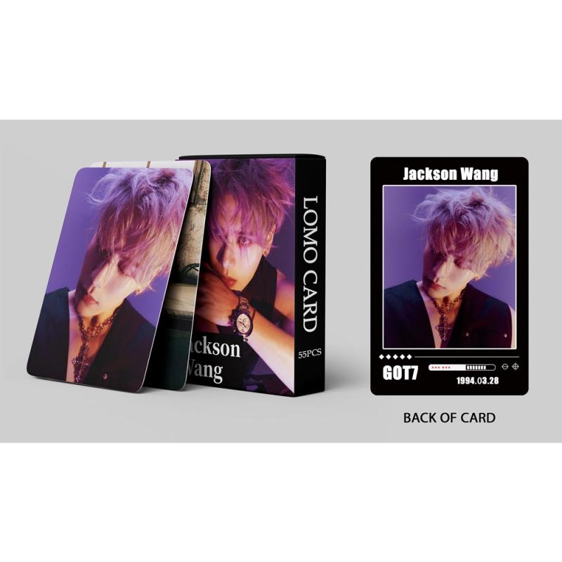 55pcs Kartu Lomo Foto Kpop Jackson Wang Cruel Album