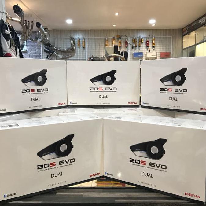Intercom Sena 20S Evo Original Single Loosepack Garansi Resmi