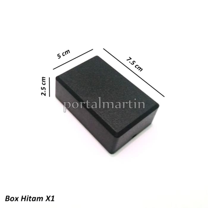 Box X1 Hitam Project Box Berkualitas