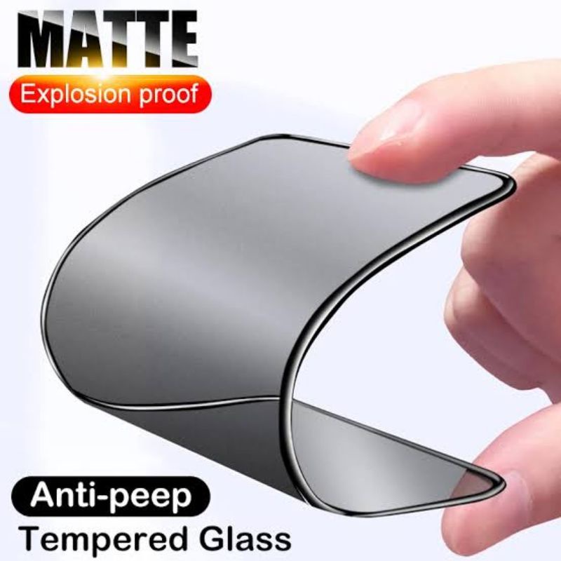 (ANTI SPY) ANTI GORES MATTE CERAMIC IPHONE X/ XR/ XS/ XS MAX/PRIVACY SPY