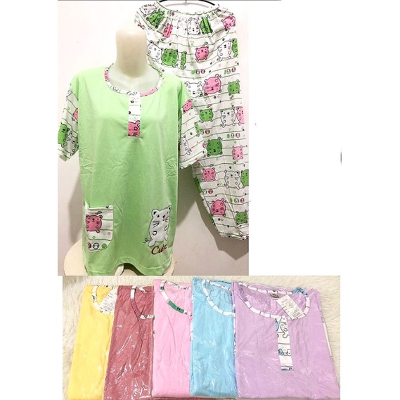 Setelan Baju Tidur Anak/Remaja SieLie | Piyama Anak Perempuan 6 - 12 tahun