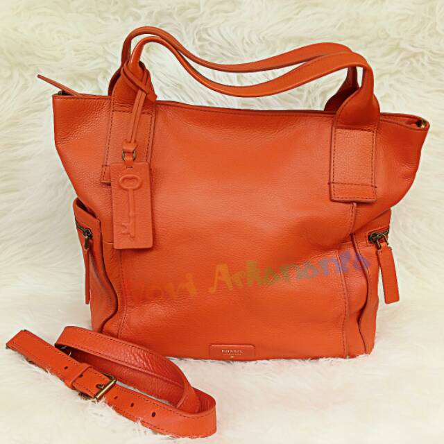 Fossil Nwt Emerson Orange