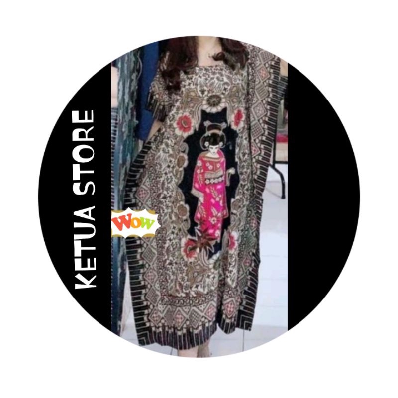 Daster kalong/kelelawar Osin/Geisha