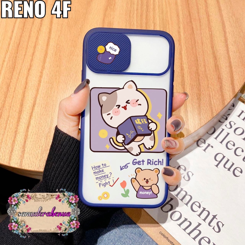 SS069 CASE SLIDE KARAKTER OPPO A57 A39 A74 A1K A52 A92 F1S A59 A55 A31 A8 A9 A5 2020 RENO 4 4F 5F 6 SB2656