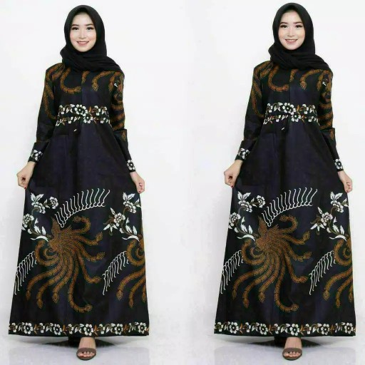 Gamis Batik Manggar, Padi,sekar,cantik,kubis,kipas,daun,kupu,nadine,gendis