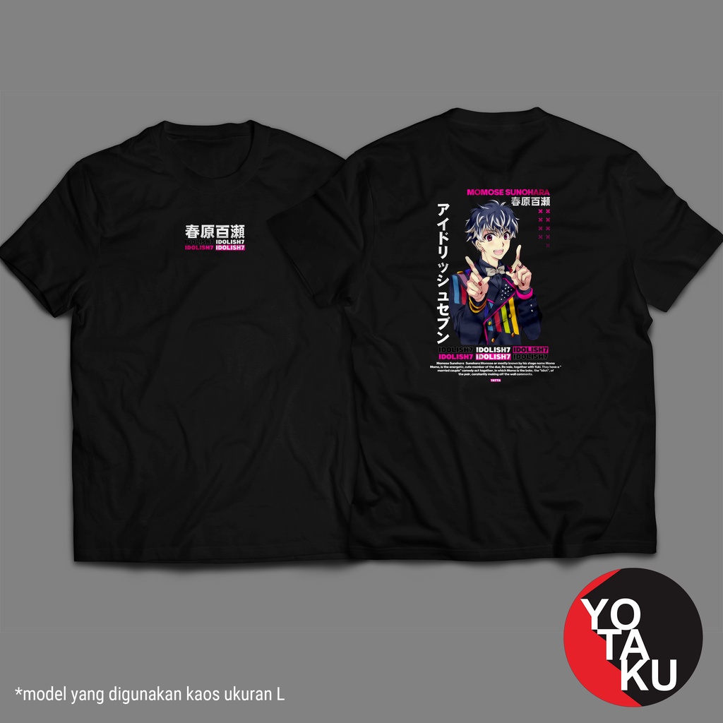 Kaos Anime IDOLISH7 Revale Lengan Panjang & Pendek Momo YOTAKUSHOP