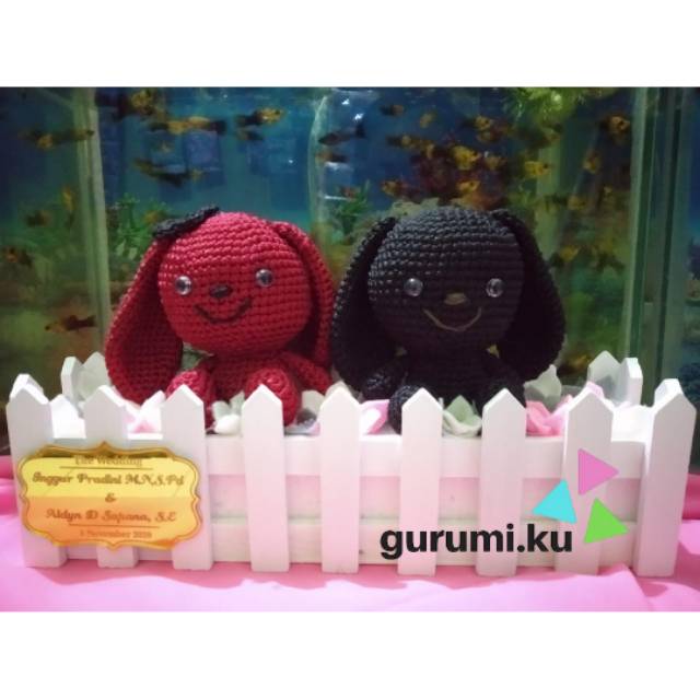 

Wedding gift amigurumi / kado pernikahan / amigurumi gift