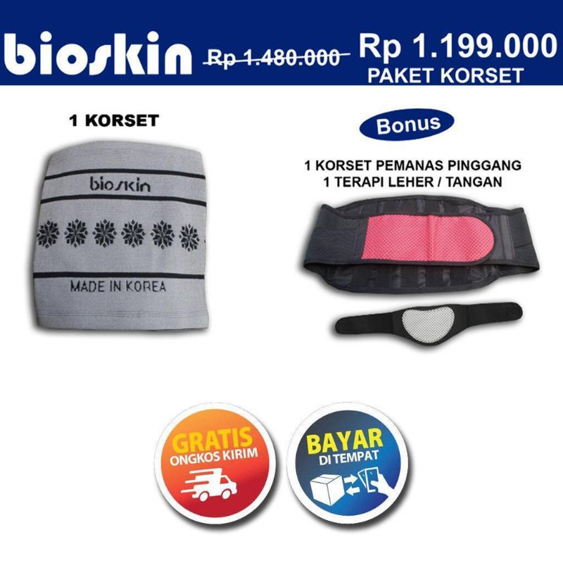 SUPER HEMAT PROMO BIOSKIN KORSET 100% Made in Korea