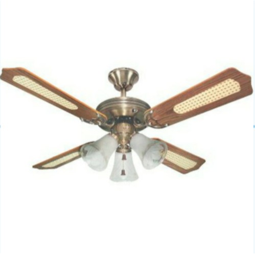 PROMO Kipas Gantung Lampu Model Classic 42&quot; Uchida Maspion CF-125 / Ceiling Fan Plus Lamp MURAH ORI