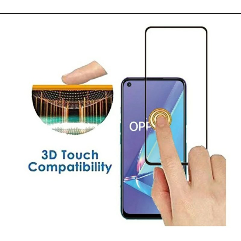 PROMO Tempered Glass Oppo A92 Anti Gores Kaca Full Layar High Quality