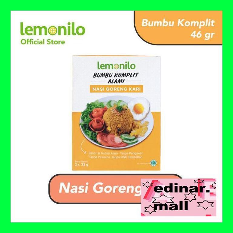 

50Siusbu Lemonilo Bumbu Komplit Alami Nasi Goreng Kari 46 Gr Bud050S