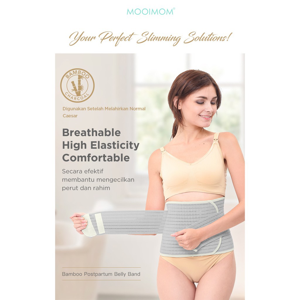 Korset pelangsing MOOIMOM bamboo postpartum Belly Band