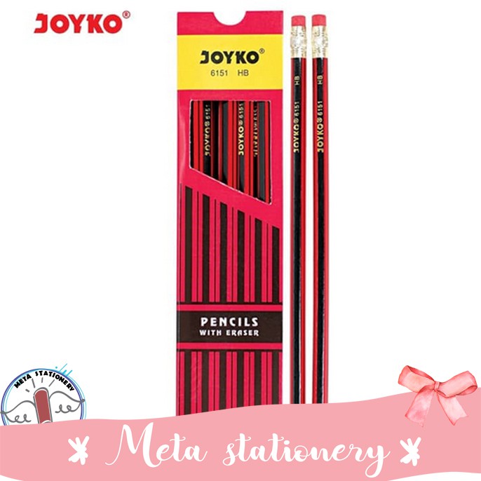 

Pencil / Pensil Joyko 6151 / HB / 1 BOX 12 PCS