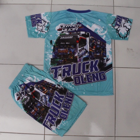 Stelan truck oleng full printing size 4-20