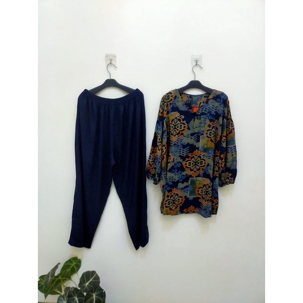 STELAN RAYON VISCOS(COD)JUMBO/ONE SET WANITA TERBARU/ONE SET KEKINIAN/ONE SET VIRAL